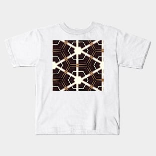 Colorama brown and white Kids T-Shirt